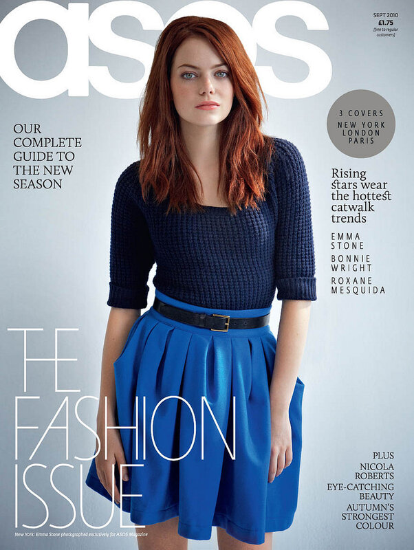 ASOS fashion magazine cover