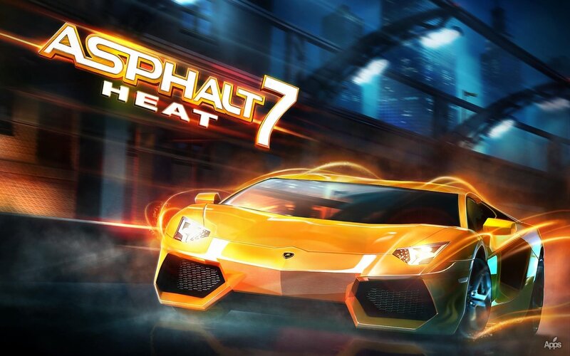 Asphalt 7: Heat game art