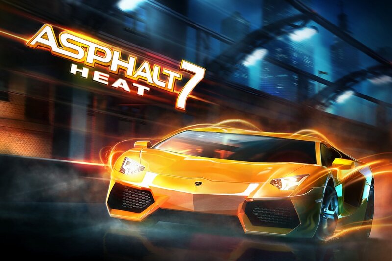 Asphalt 7: Heat game art