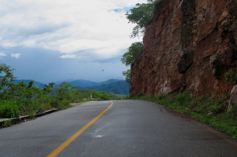 Asphalt Road in Mountains
