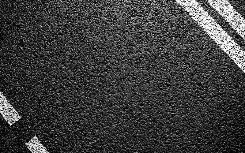 Asphalt Road Surface — Black