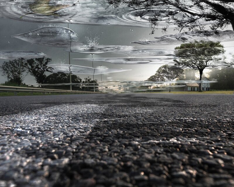 Asphalt Road Surface — Gray