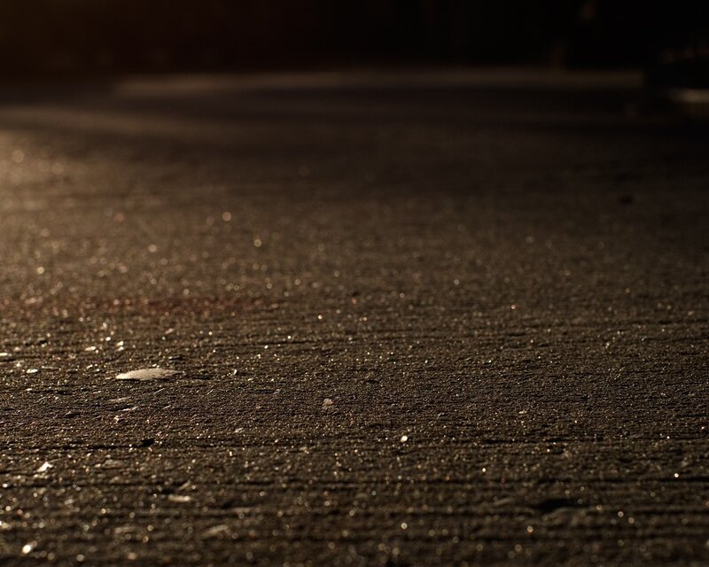 Asphalt Surface at Dusk