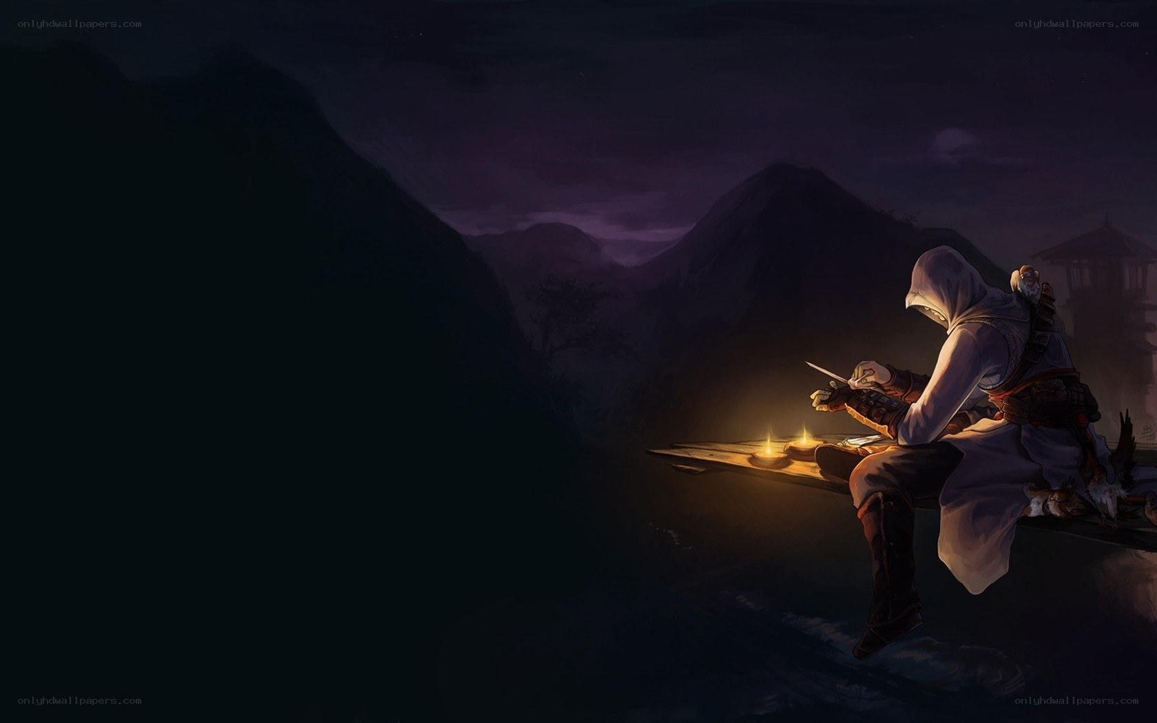 Assassin at night