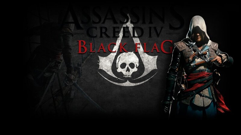Assassin Character — Black, Dark, Digital Art, Skull Logo