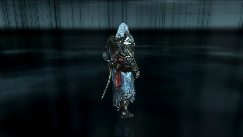 Assassin Character — Black, Dark