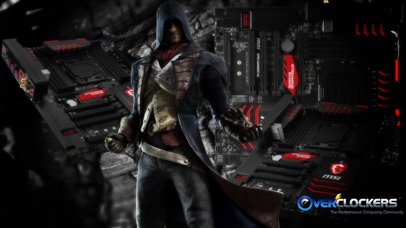 Assassin Character — Black, Dramatic, Digital Art, Motherboard