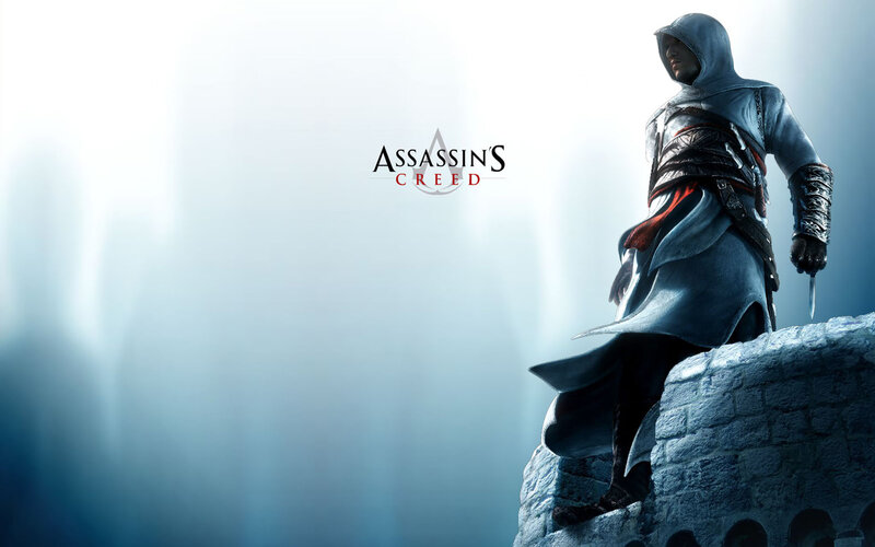 Assassin Character — Blue, Dramatic