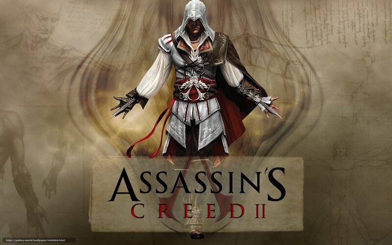 Assassin Character — Brown, Dramatic, Digital Art, Hidden Blades