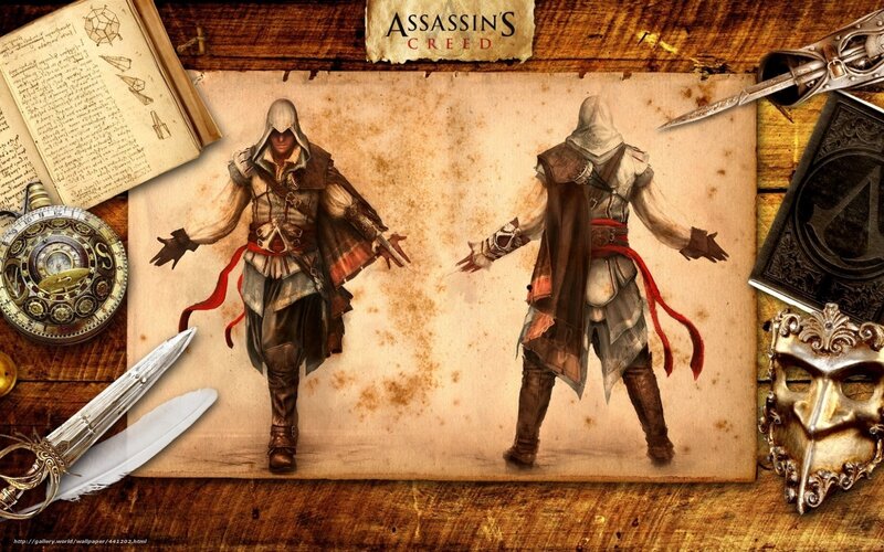 Assassin Character Concept Art — Brown