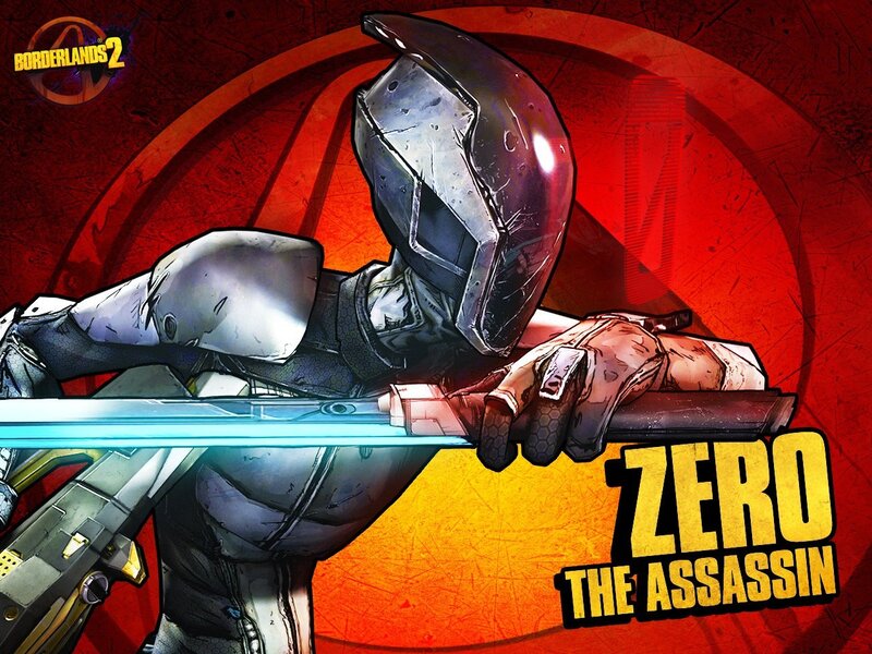 Assassin Character — Red, Dramatic, Comic
