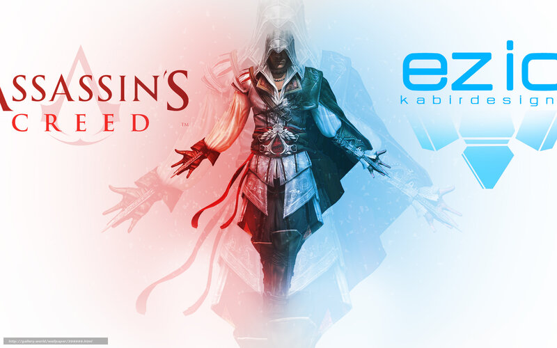 Assassin Character — Red, Dramatic, Digital Art, Logo