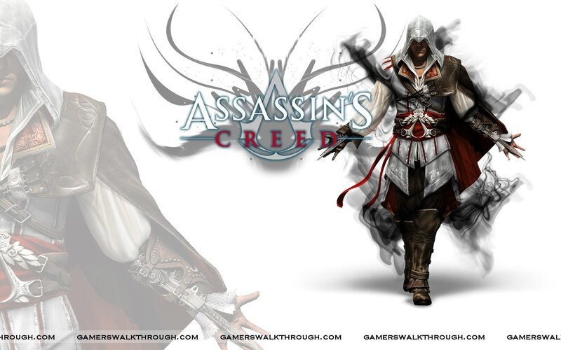 Assassin Character — White