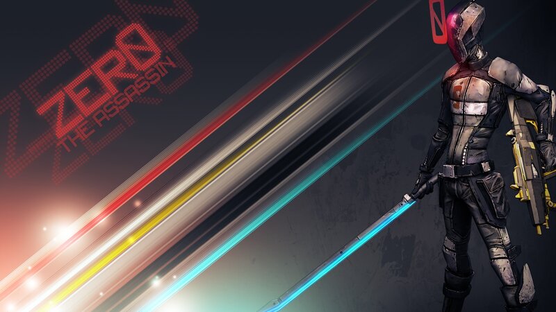 Assassin Character with Sword