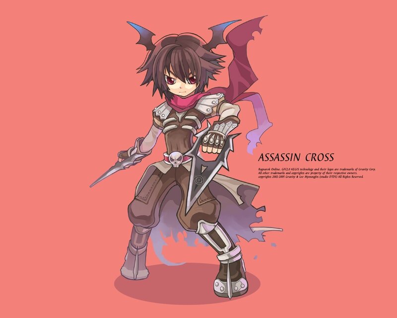 Assassin Cross character art