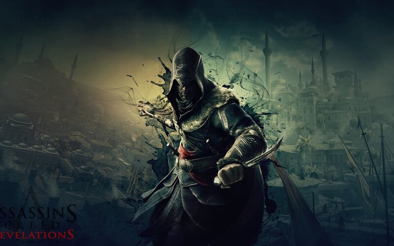 Assassin Holding a Blade