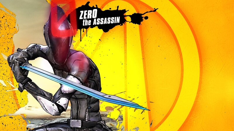 Assassin Holding a Sword — Yellow