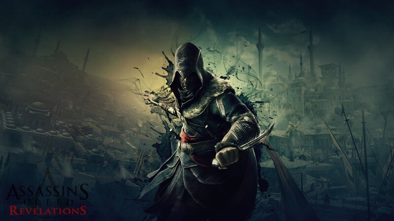 Assassin Holding Blade — Black, Dramatic, Sunset