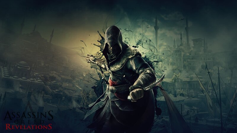 Assassin Holding Blade — Black