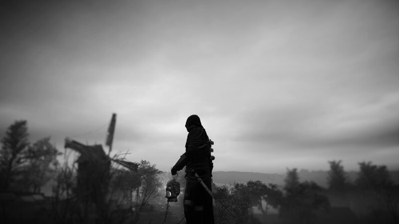 Assassin Holding Lantern