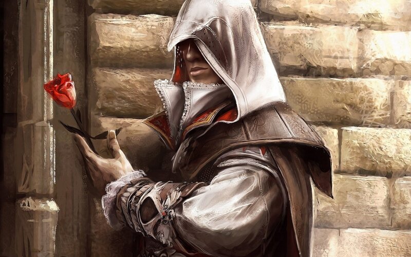 Assassin Holding Rose