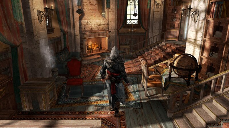 Assassin in a Castle Hall