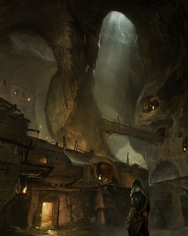 Assassin in a cavernous city