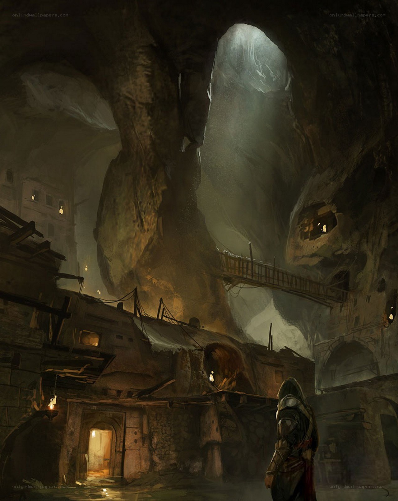 Assassin in a cavernous city