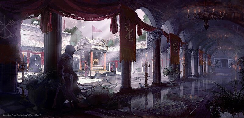 Assassin in a Courtyard