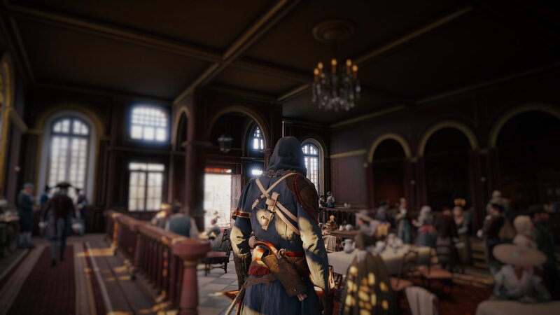 Assassin in a Crowded Hall