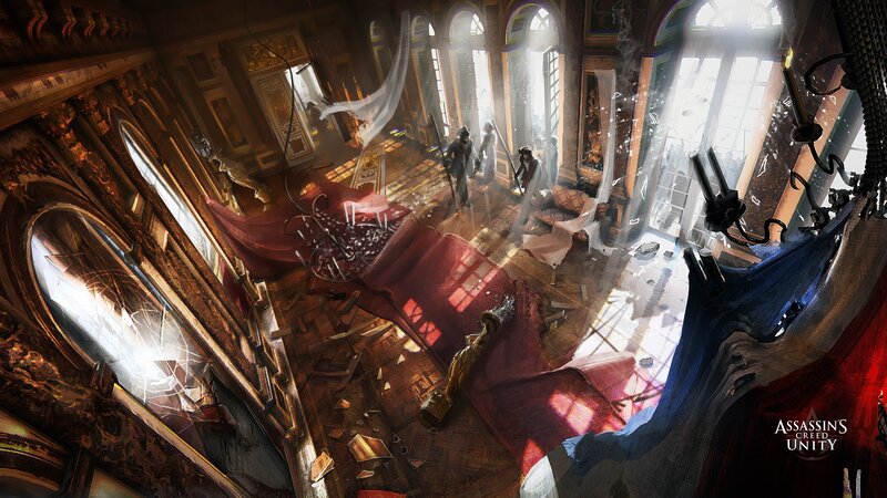 Assassin in a Grand Hall — Brown
