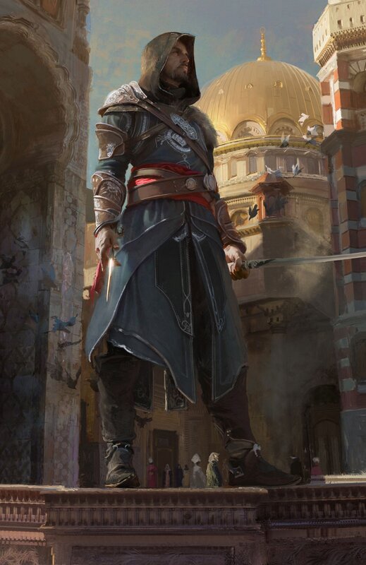 Assassin in a Middle Eastern city