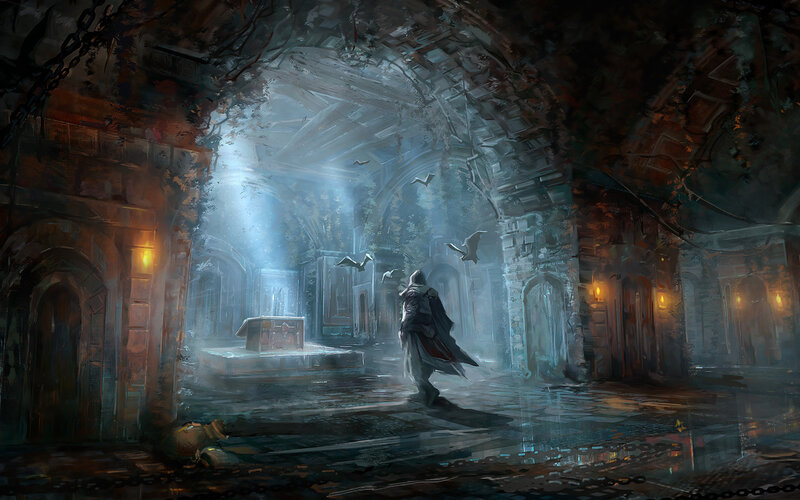 Assassin in Ancient Ruin