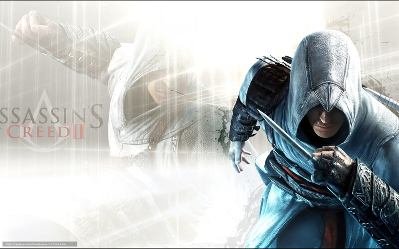 Assassin in Blue Hood