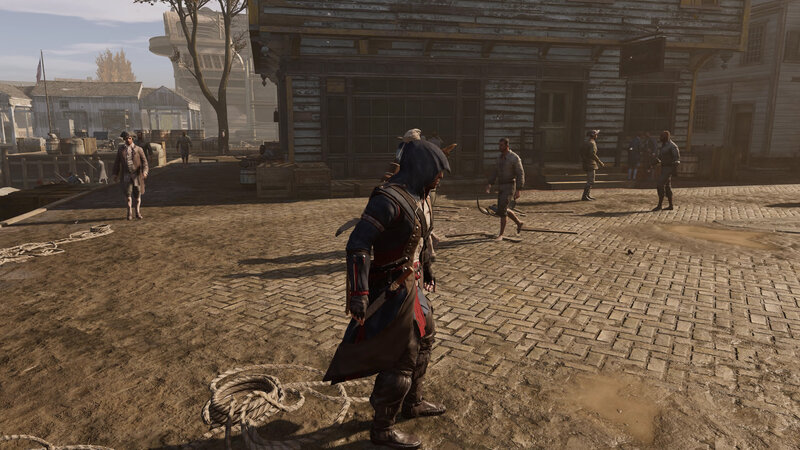 Assassin in Colonial Town