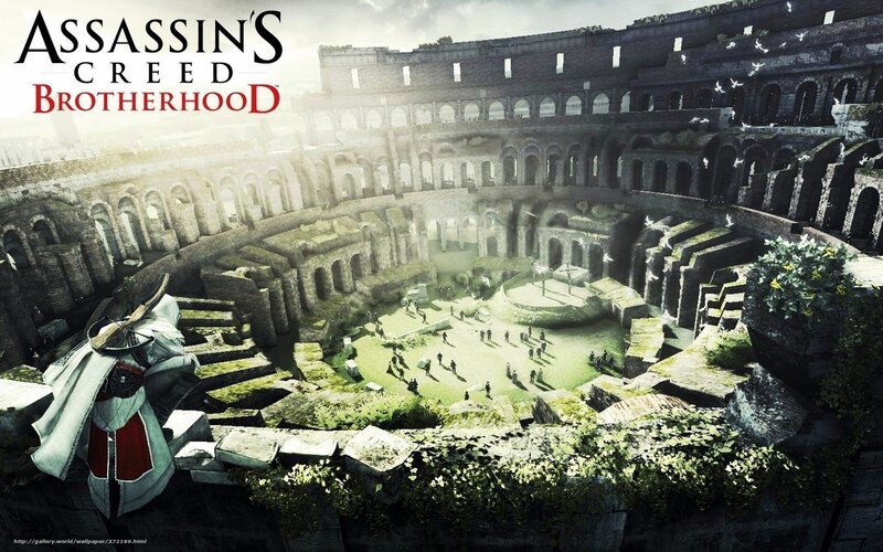 Assassin in Colosseum — Gray