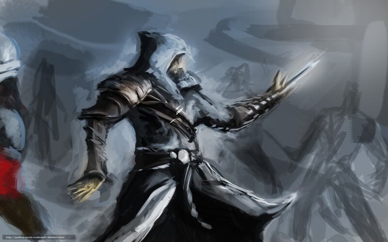Assassin in combat