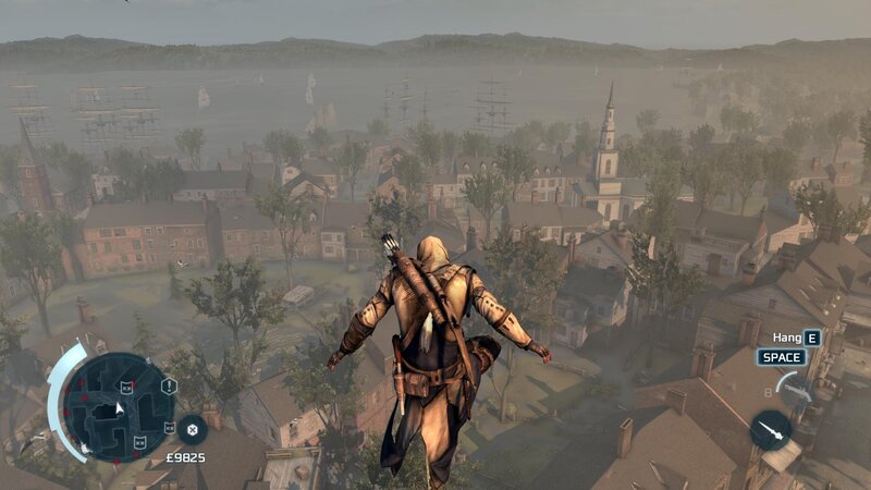Assassin in Flight — Brown, Hazy