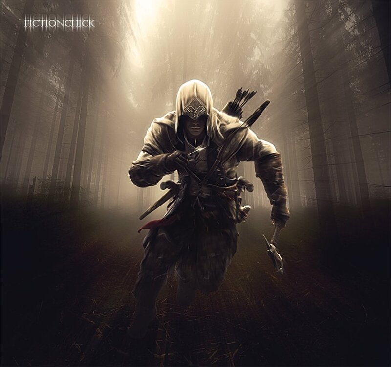 Assassin in Forest — Brown