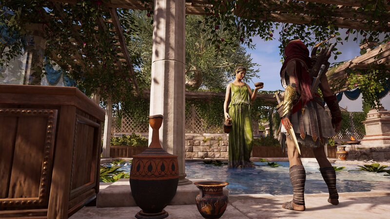 Assassin in Garden