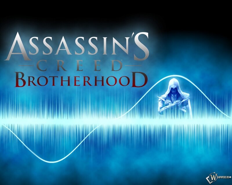Assassin in Hooded Cloak — Blue, Dramatic, Digital Art