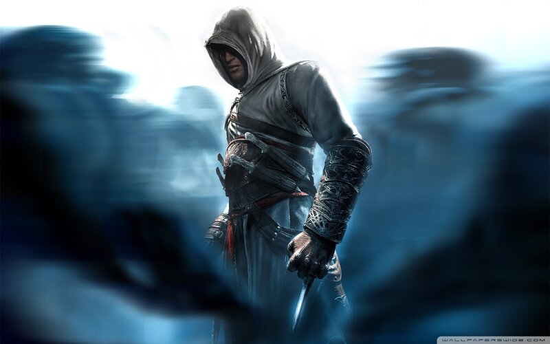 Assassin in Hooded Cloak