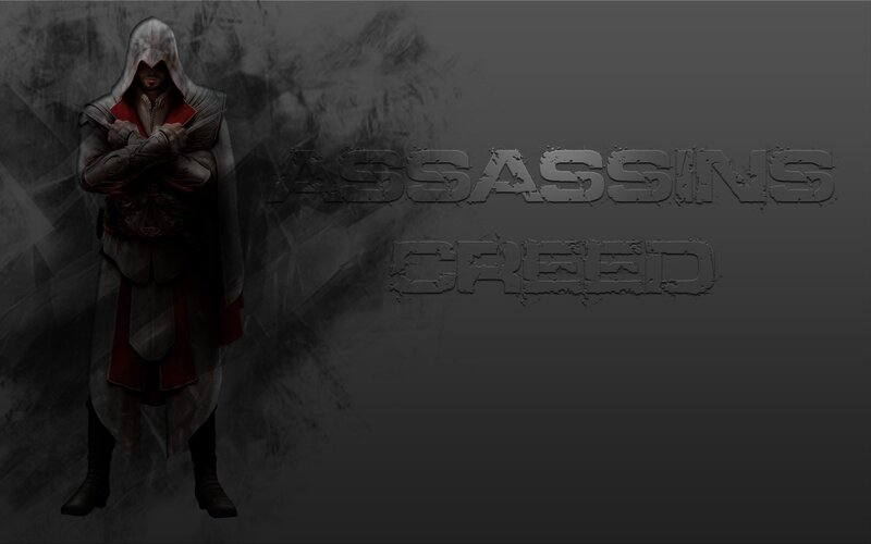 Assassin in Hooded Robe — Gray, Dramatic