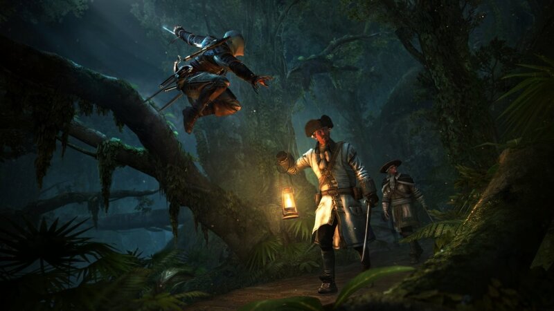 Assassin in Jungle — Green, Dark, Tense