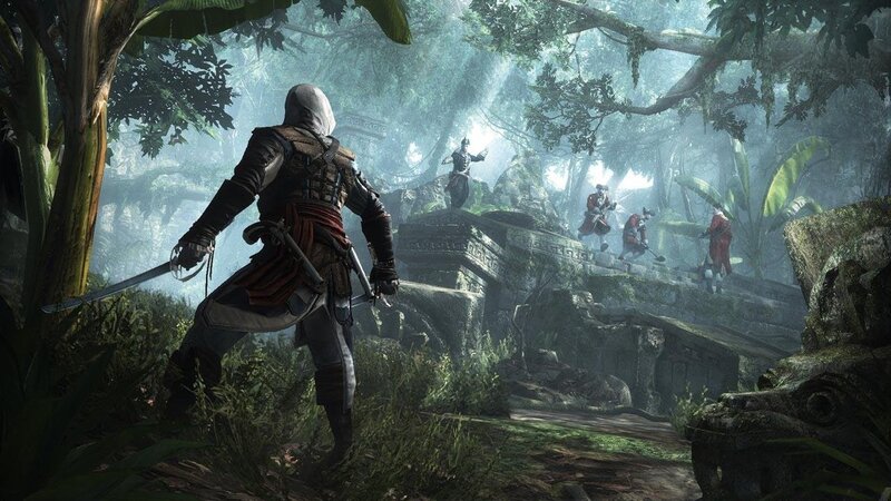 Assassin in Jungle — Green, Tense
