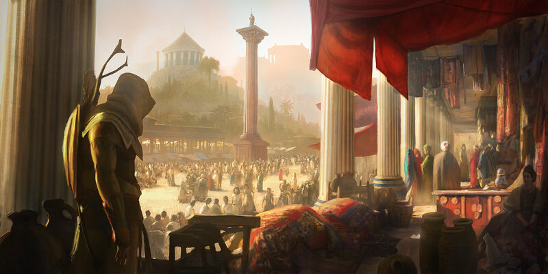 Assassin in Marketplace