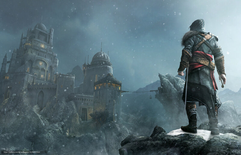 Assassin in Snow — Gray