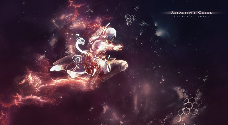 Assassin in Space — Purple, Dramatic