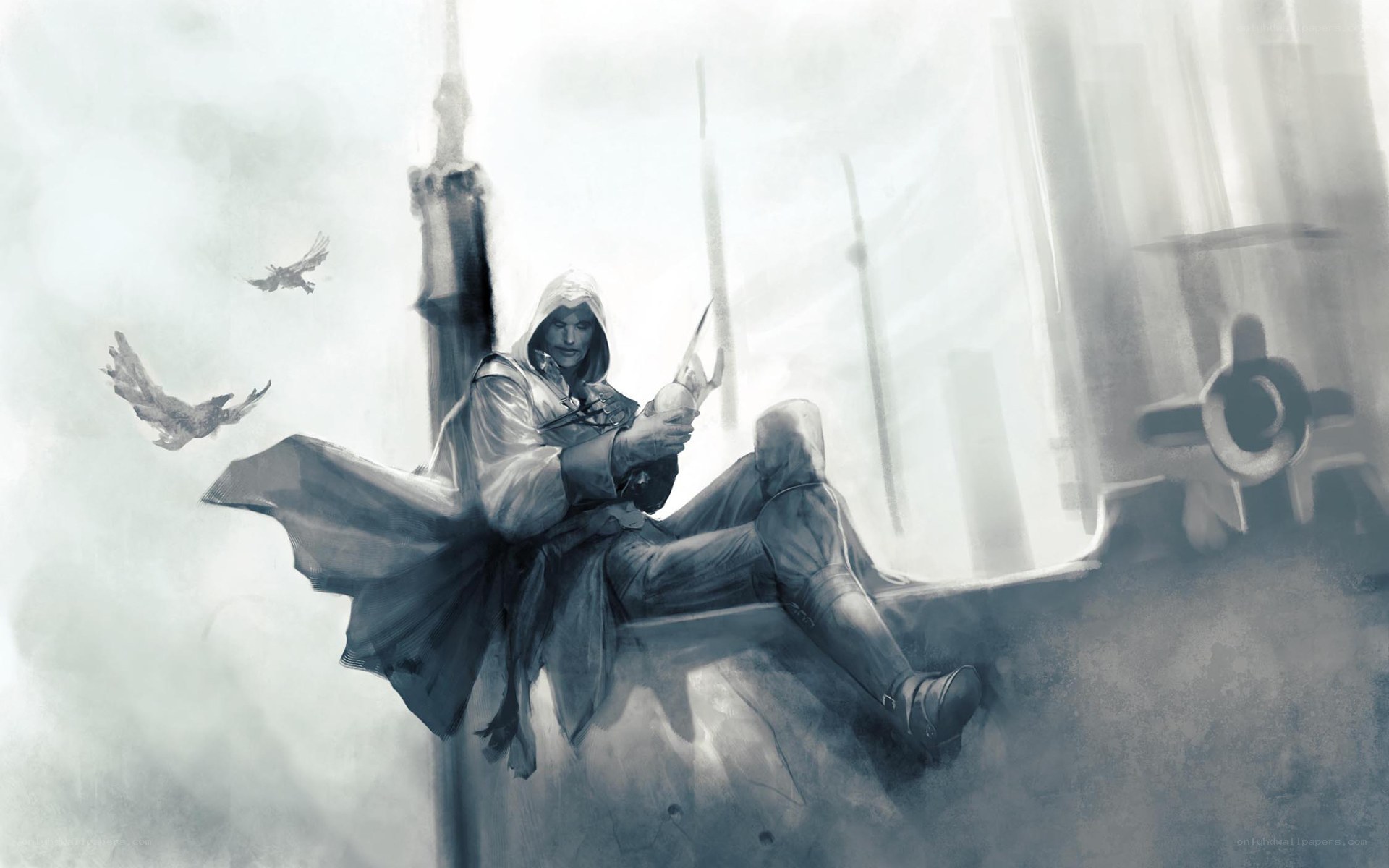 assassin in the fog
