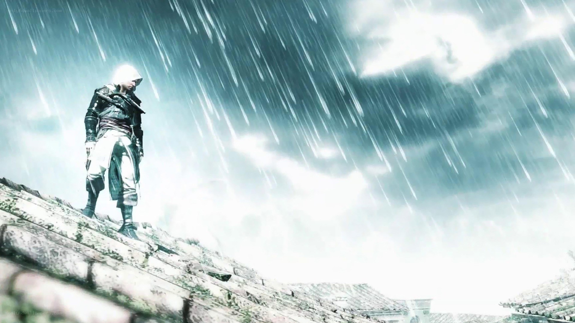 assassin in the rain